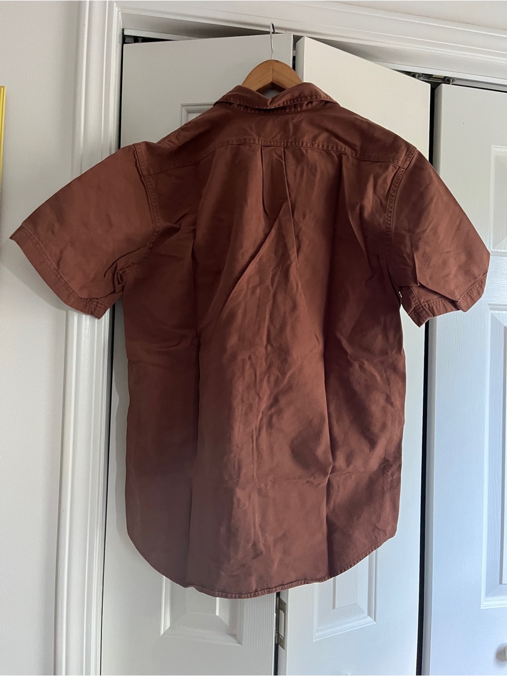 Filson Rust-Brown Short Sleeve Shirt - Picture 3 of 3